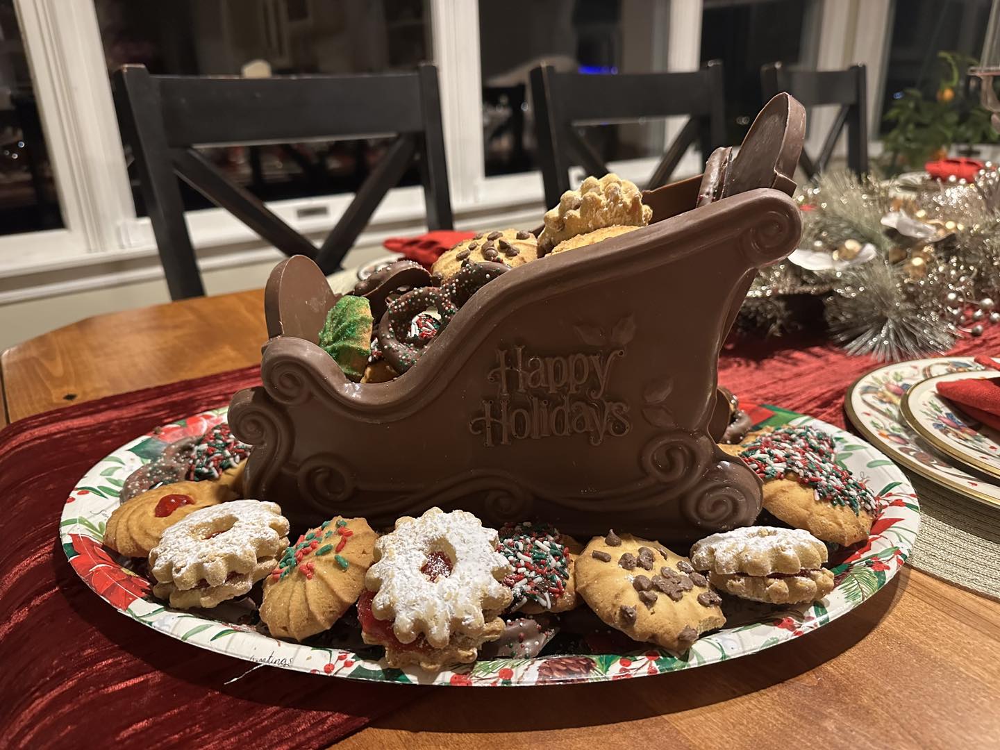 Large Holiday Sleigh