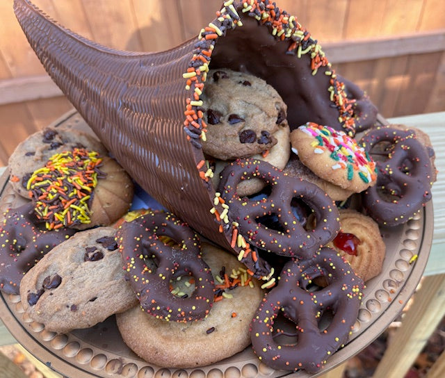 Cornucopia Chocolate Centerpiece